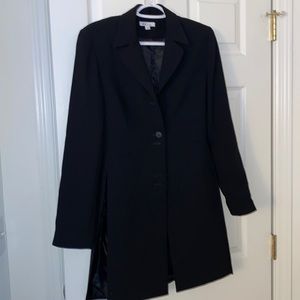 I.C. Designs Long Black Blazer Size 4
